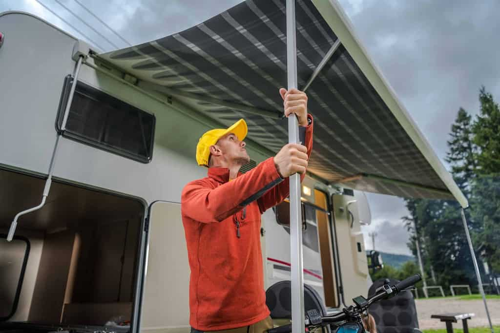 Stuck Awning in RV