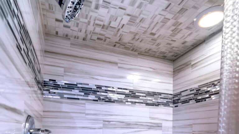 Should You Tile a Shower Ceiling?