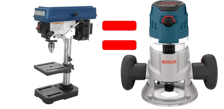 Can You Use a Drill Press as a Router?