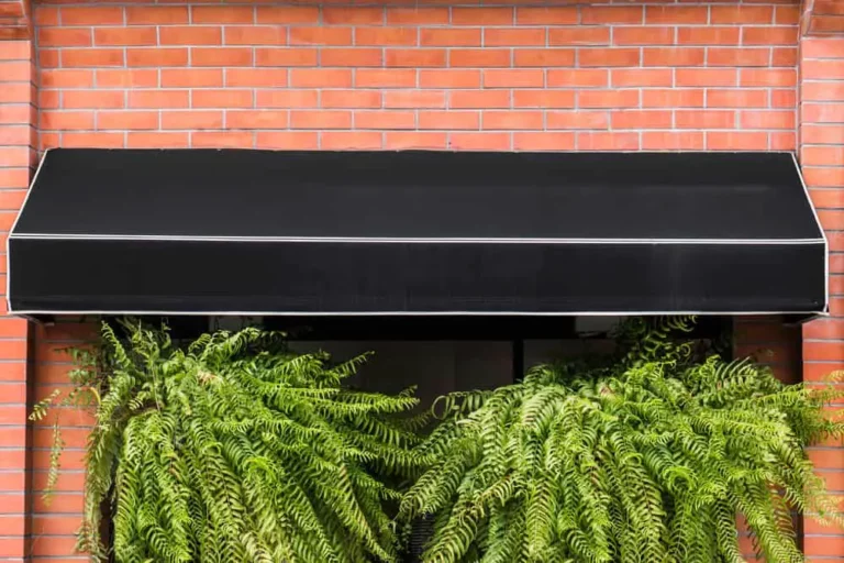 Do Black Awnings Attract Heat?