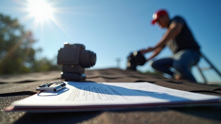 roof damage claim tips