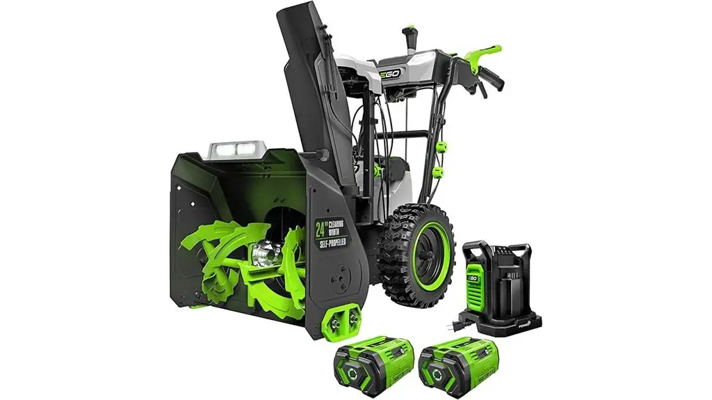 battery powered snow removal