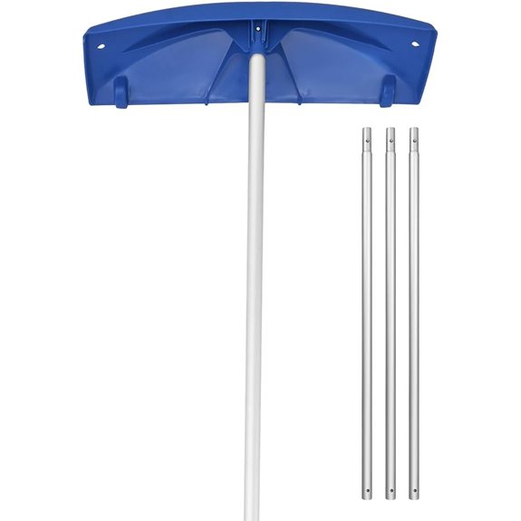VEVOR Snow Roof Rake with Adjustable Handle