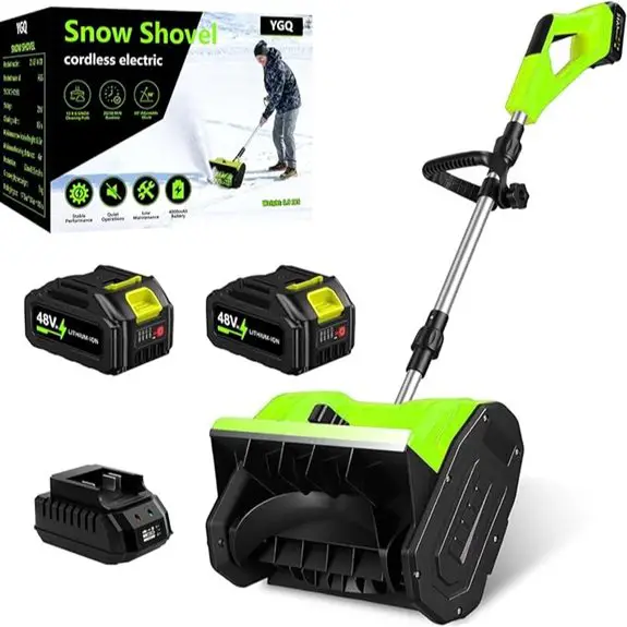 48V Cordless Electric Snow Shovel (Dual Battery)