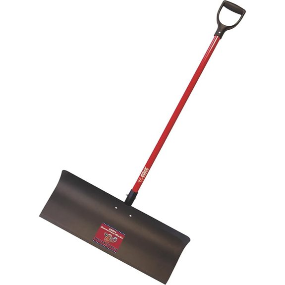 BULLY TOOLS Heavy Duty Steel Snow Pusher