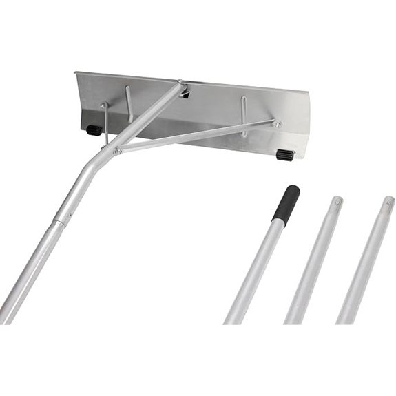 Extreme Max 5600.3207 Shingle-Saver 21' Roof Snow Rake with 24 Blade