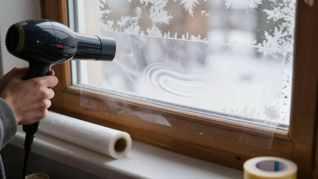window insulation film savings