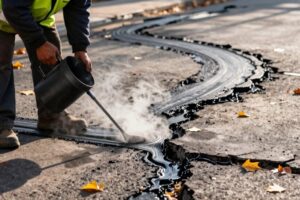 Asphalt Crack Repair Before Winter – Why Timing Matters, Products, Techniques