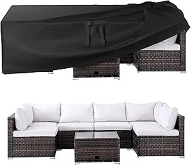 Waterproof Patio Furniture Covers Heavy Duty 600D