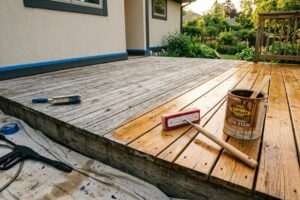 Deck Staining and Sealing – Best Products, Timing, and Step-by-Step Guide