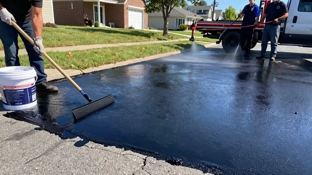 diy vs professional driveway sealing