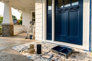 front door upgrade project