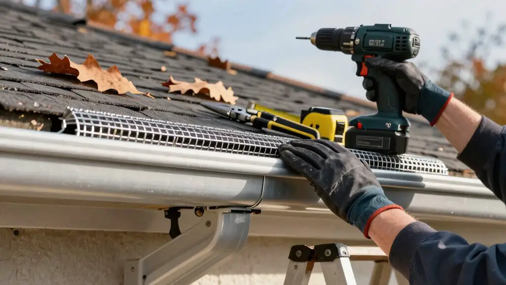 install gutter guards correctly