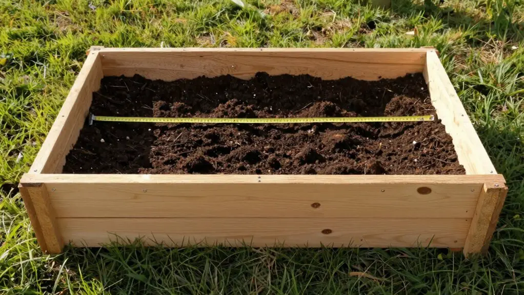 optimizing raised garden dimensions