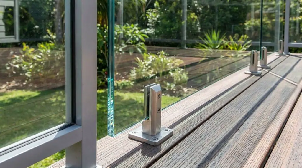 selecting deck glass railing