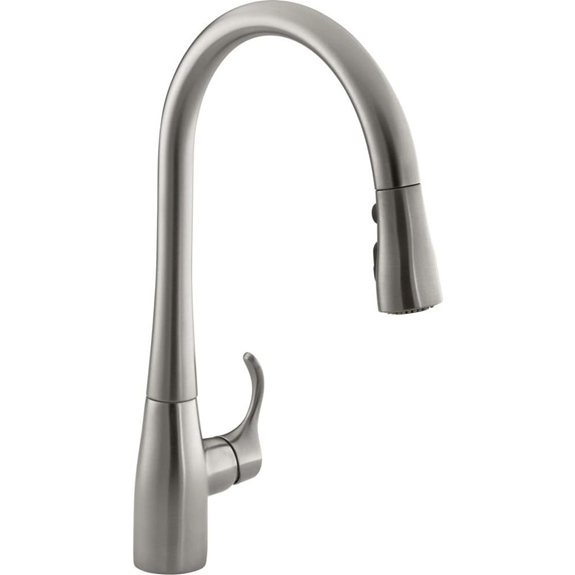 KOHLER Simplice Pull-Down Kitchen Faucet 596-VS