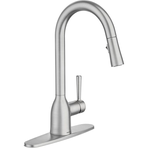 Moen Adler Pulldown Kitchen Faucet (87233SRS)