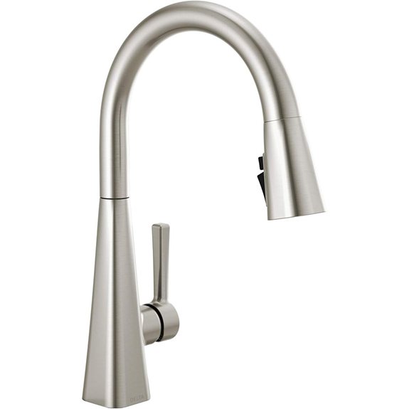 Delta Lenta Kitchen Faucet with Pull-Down Sprayer